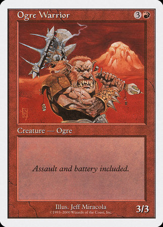 Ogre Warrior [Starter 2000] | Cards and Coasters CA