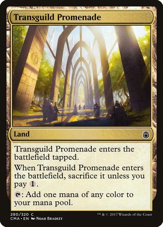 Transguild Promenade [Commander Anthology] | Cards and Coasters CA