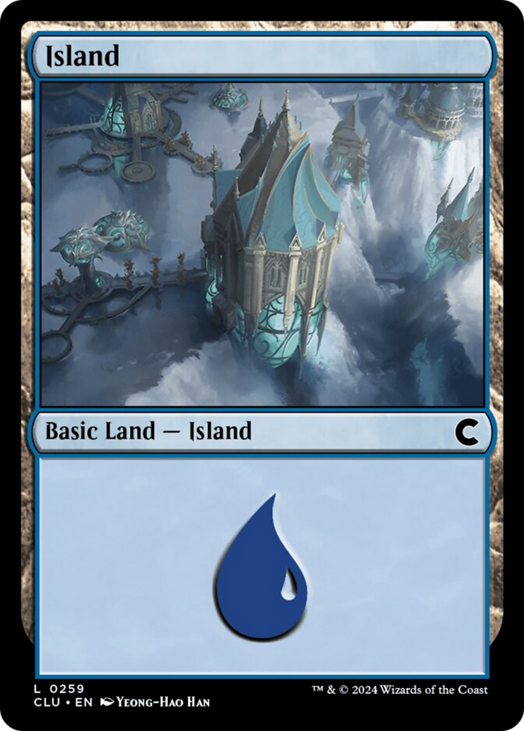 Island (0259) [Ravnica: Clue Edition] | Cards and Coasters CA
