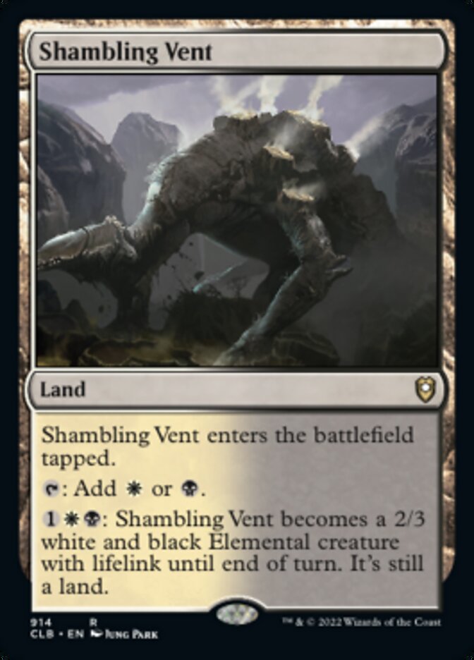 Shambling Vent [Commander Legends: Battle for Baldur's Gate] | Cards and Coasters CA