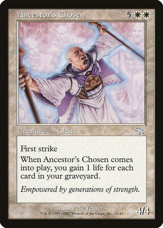 Ancestor's Chosen [Judgment] | Cards and Coasters CA