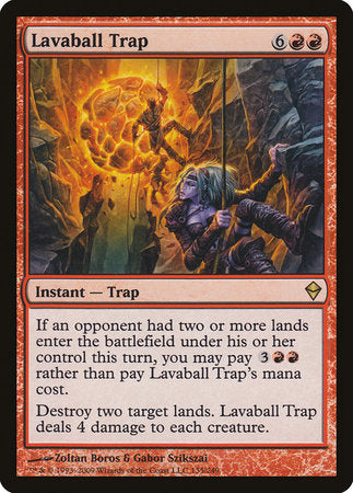 Lavaball Trap [Zendikar] | Cards and Coasters CA