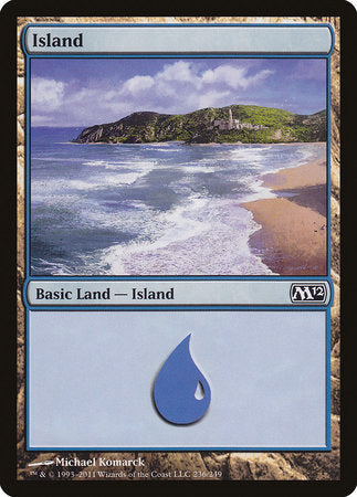 Island (236) [Magic 2012] | Cards and Coasters CA