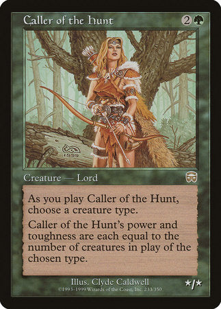 Caller of the Hunt [Mercadian Masques] | Cards and Coasters CA