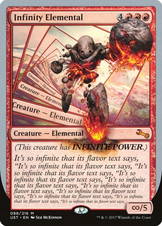 Infinity Elemental [Unstable] | Cards and Coasters CA