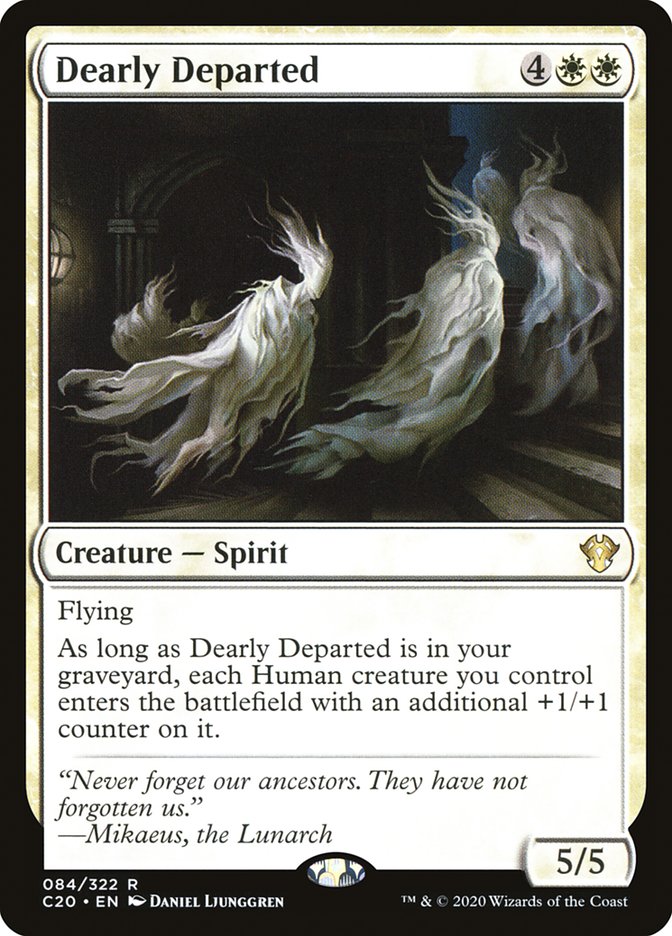 Dearly Departed [Commander 2020] | Cards and Coasters CA