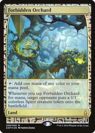 Forbidden Orchard [Zendikar Expeditions] | Cards and Coasters CA