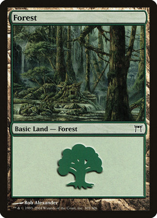 Forest (305) [Champions of Kamigawa] | Cards and Coasters CA