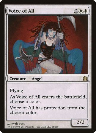 Voice of All [Commander 2011] | Cards and Coasters CA