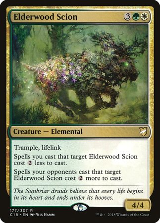 Elderwood Scion [Commander 2018] | Cards and Coasters CA