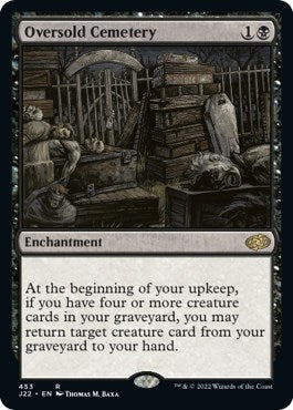 Oversold Cemetery [Jumpstart 2022] | Cards and Coasters CA