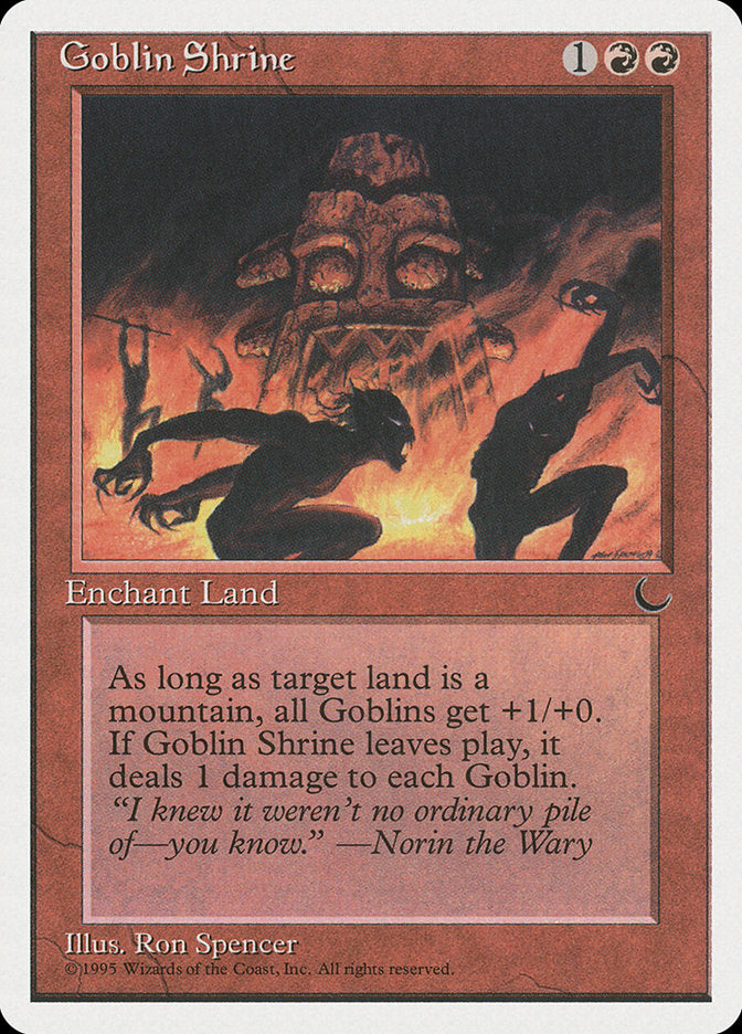 Goblin Shrine [Chronicles] | Cards and Coasters CA