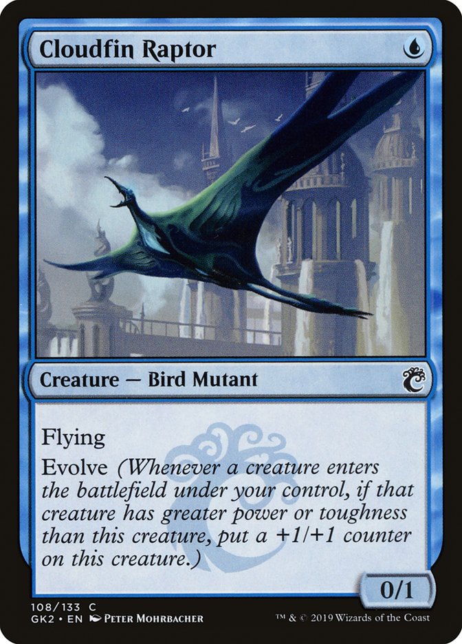 Cloudfin Raptor [Ravnica Allegiance Guild Kit] | Cards and Coasters CA