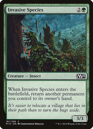 Invasive Species [Magic 2015] | Cards and Coasters CA