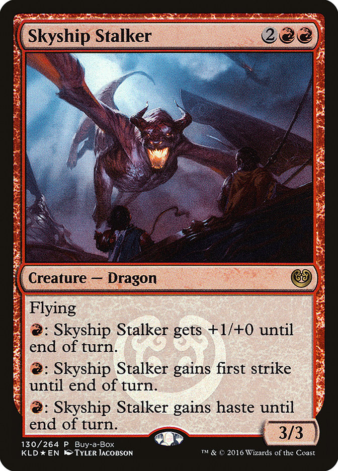 Skyship Stalker (Buy-A-Box) [Kaladesh Promos] | Cards and Coasters CA