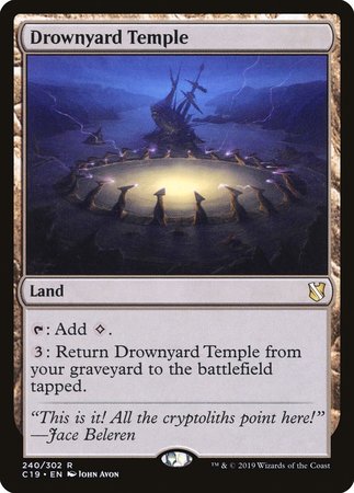 Drownyard Temple [Commander 2019] | Cards and Coasters CA