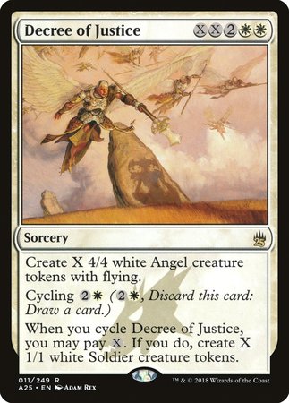 Decree of Justice [Masters 25] | Cards and Coasters CA