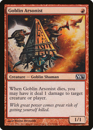 Goblin Arsonist [Magic 2012] | Cards and Coasters CA