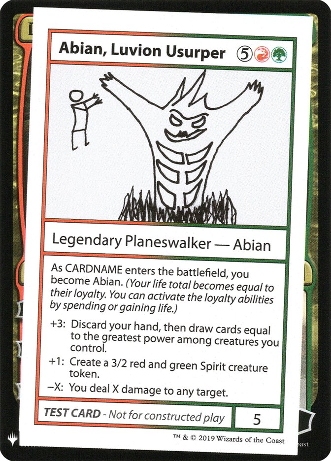 Abian, Luvion Usurper [Mystery Booster Playtest Cards] | Cards and Coasters CA