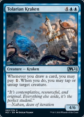 Tolarian Kraken [Core Set 2021] | Cards and Coasters CA