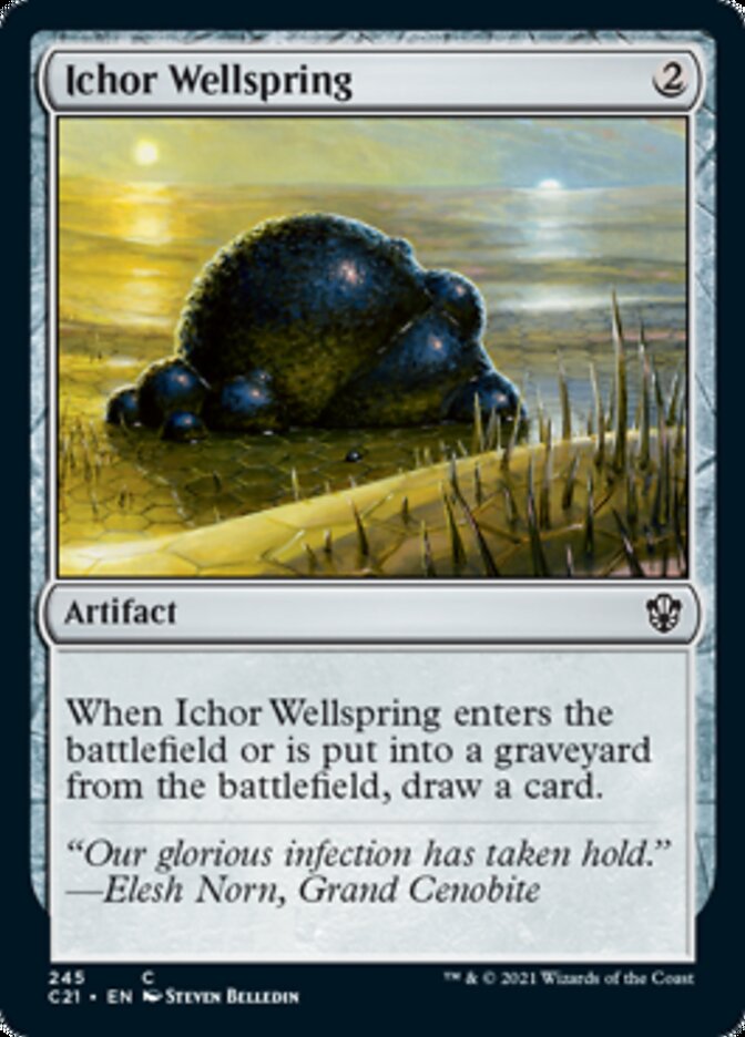 Ichor Wellspring [Commander 2021] | Cards and Coasters CA