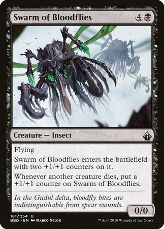 Swarm of Bloodflies [Battlebond] | Cards and Coasters CA