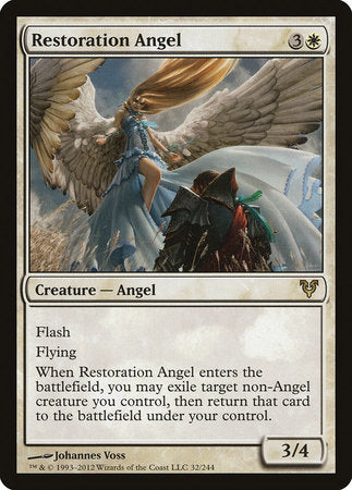 Restoration Angel [Avacyn Restored] | Cards and Coasters CA