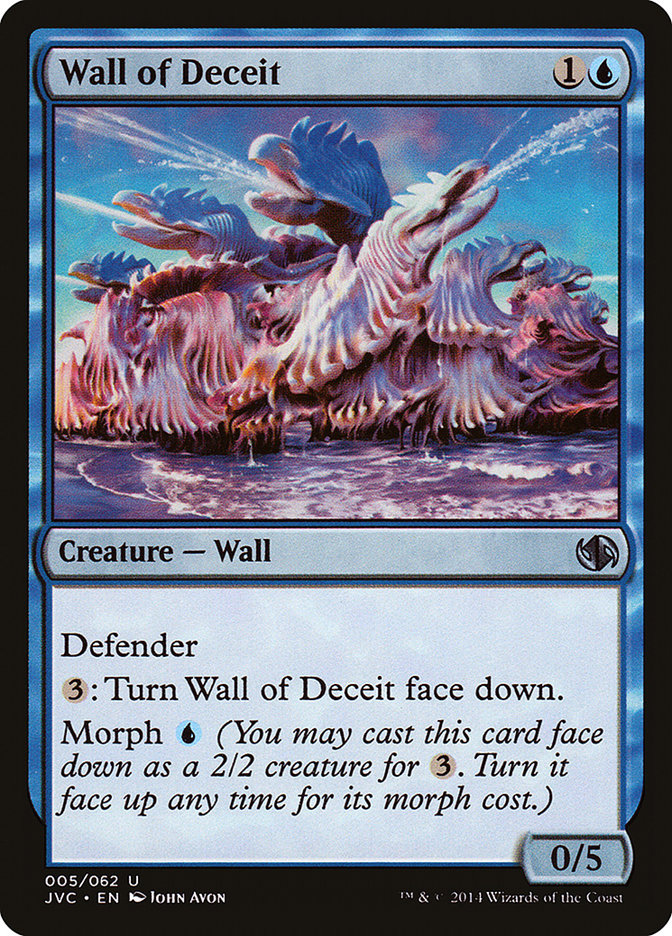 Wall of Deceit [Duel Decks Anthology] | Cards and Coasters CA