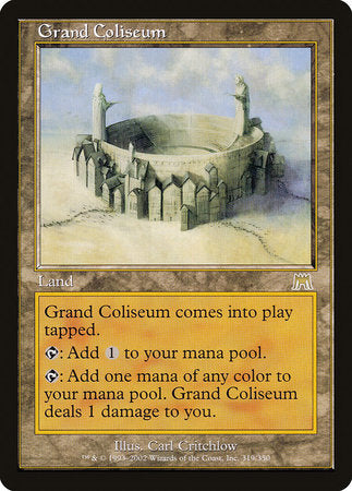 Grand Coliseum [Onslaught] | Cards and Coasters CA