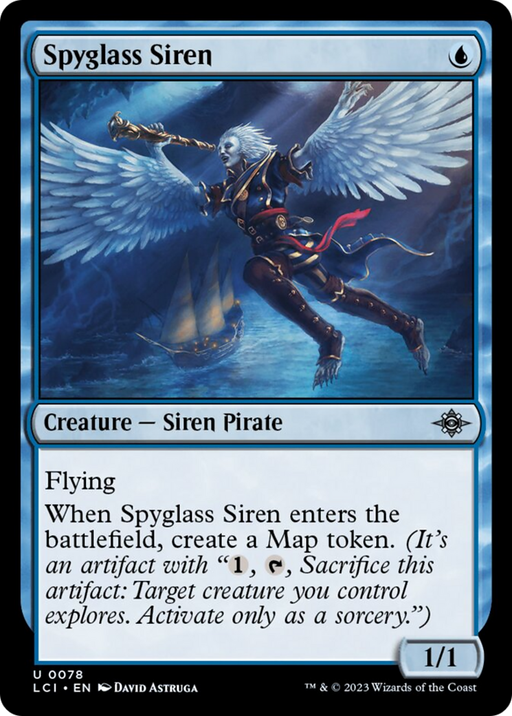 Spyglass Siren [The Lost Caverns of Ixalan] | Cards and Coasters CA
