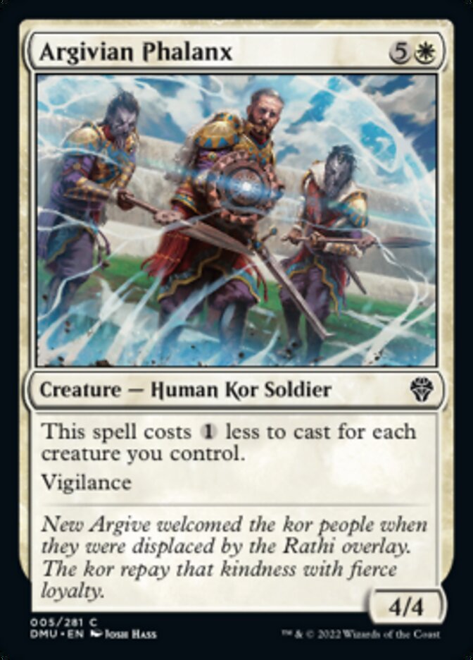 Argivian Phalanx [Dominaria United] | Cards and Coasters CA