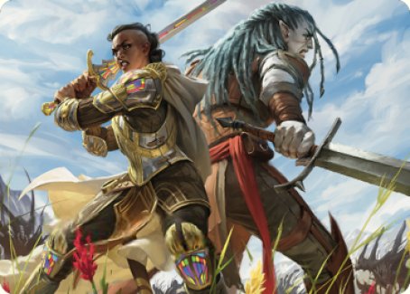 Join Forces Art Card [Dominaria United Art Series] | Cards and Coasters CA