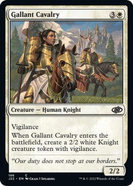 Gallant Cavalry [Jumpstart 2022] | Cards and Coasters CA