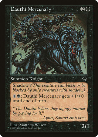 Dauthi Mercenary [Tempest] | Cards and Coasters CA