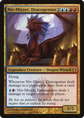 Niv-Mizzet, Dracogenius [Return to Ravnica] | Cards and Coasters CA