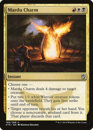 Mardu Charm [Khans of Tarkir] | Cards and Coasters CA