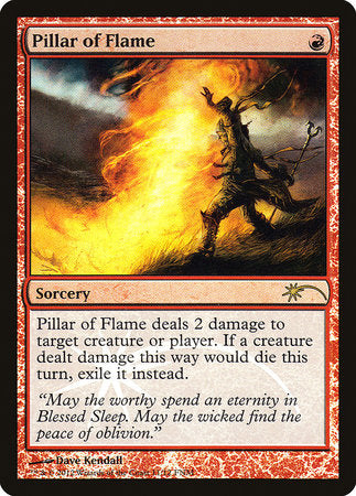 Pillar of Flame [Friday Night Magic 2012] | Cards and Coasters CA