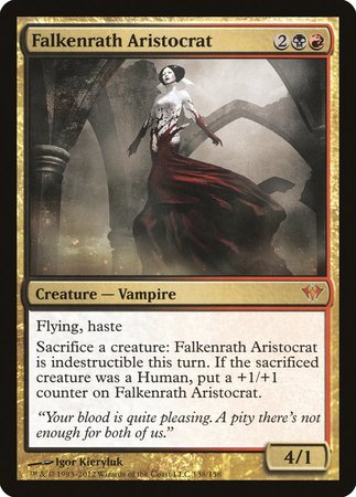 Falkenrath Aristocrat [Dark Ascension] | Cards and Coasters CA