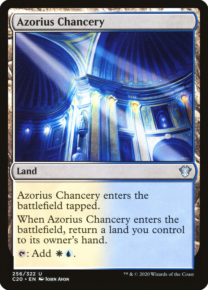 Azorius Chancery [Commander 2020] | Cards and Coasters CA