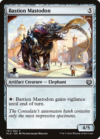 Bastion Mastodon [Kaladesh] | Cards and Coasters CA