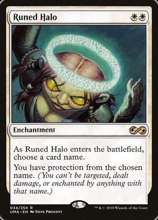 Runed Halo [Ultimate Masters] | Cards and Coasters CA