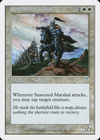 Seasoned Marshal [Seventh Edition] | Cards and Coasters CA