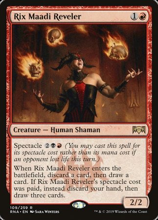 Rix Maadi Reveler [Ravnica Allegiance] | Cards and Coasters CA