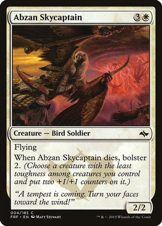 Abzan Skycaptain [Fate Reforged] | Cards and Coasters CA