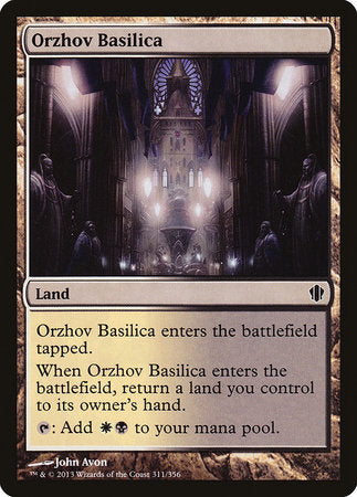 Orzhov Basilica [Commander 2013] | Cards and Coasters CA