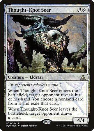 Thought-Knot Seer [Oath of the Gatewatch Promos] | Cards and Coasters CA