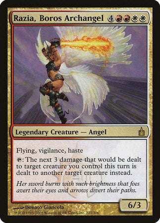 Razia, Boros Archangel [Ravnica: City of Guilds] | Cards and Coasters CA