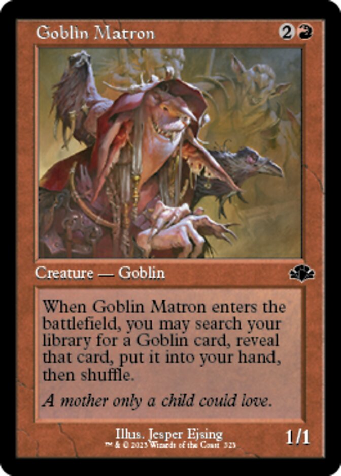 Goblin Matron (Retro) [Dominaria Remastered] | Cards and Coasters CA