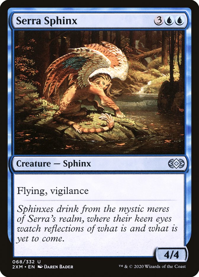 Serra Sphinx [Double Masters] | Cards and Coasters CA