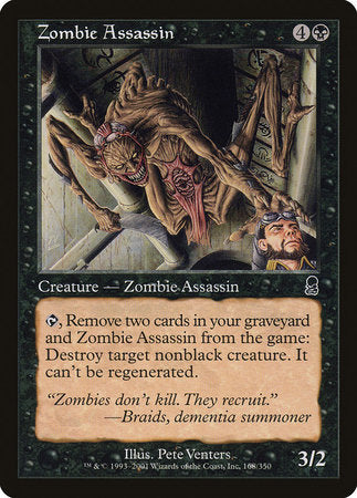 Zombie Assassin [Odyssey] | Cards and Coasters CA